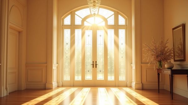Apportez de la lumière avec une porte verrière surprenante