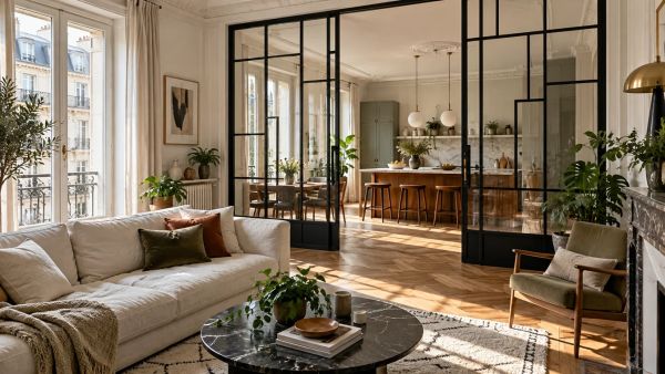 Choisissez une porte verrière originale pour illuminer votre espace
