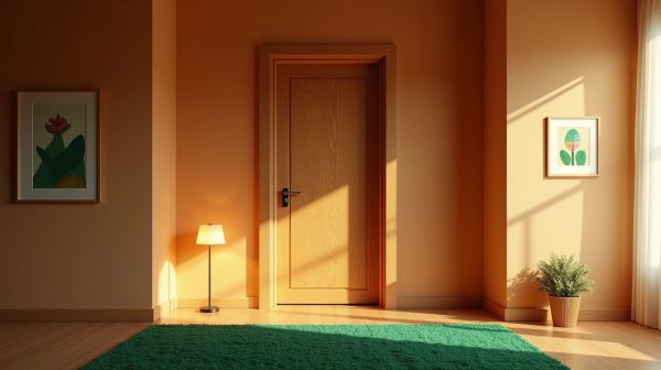 L'esthétique pratique des portes postformées pour votre intérieur